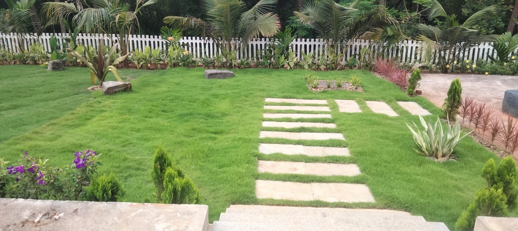 Garden landscaping